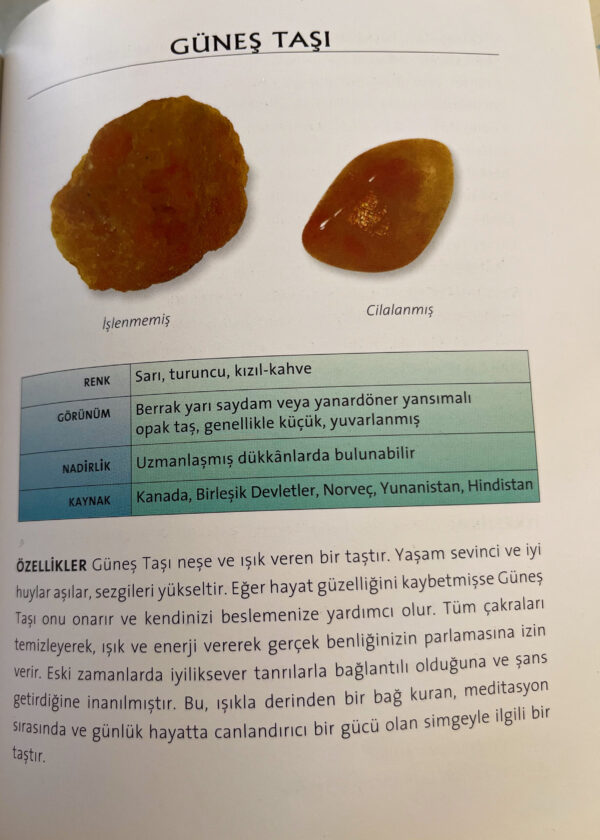 Güneş Taşı Doğal Taş Bileklik - Görsel 5